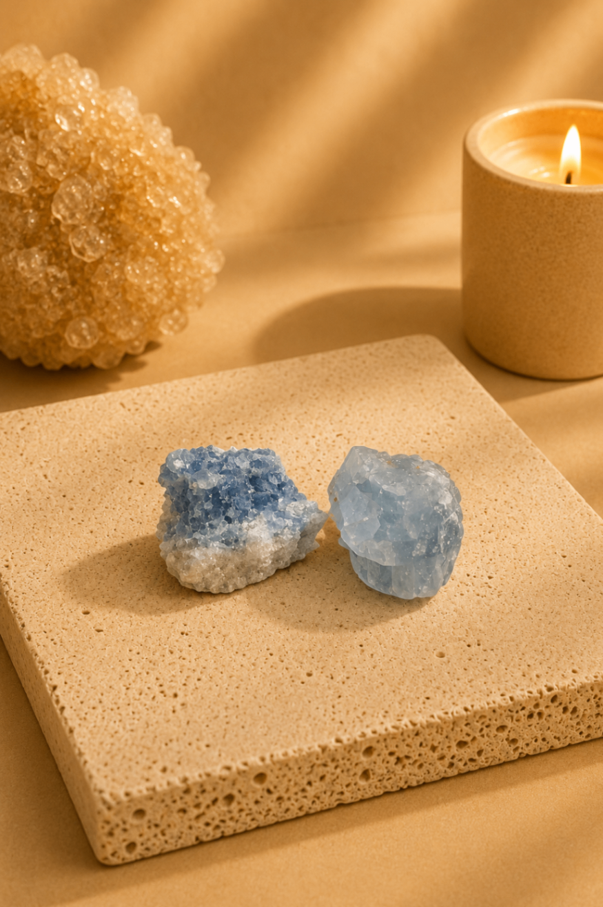 Calcite Azul Bruta