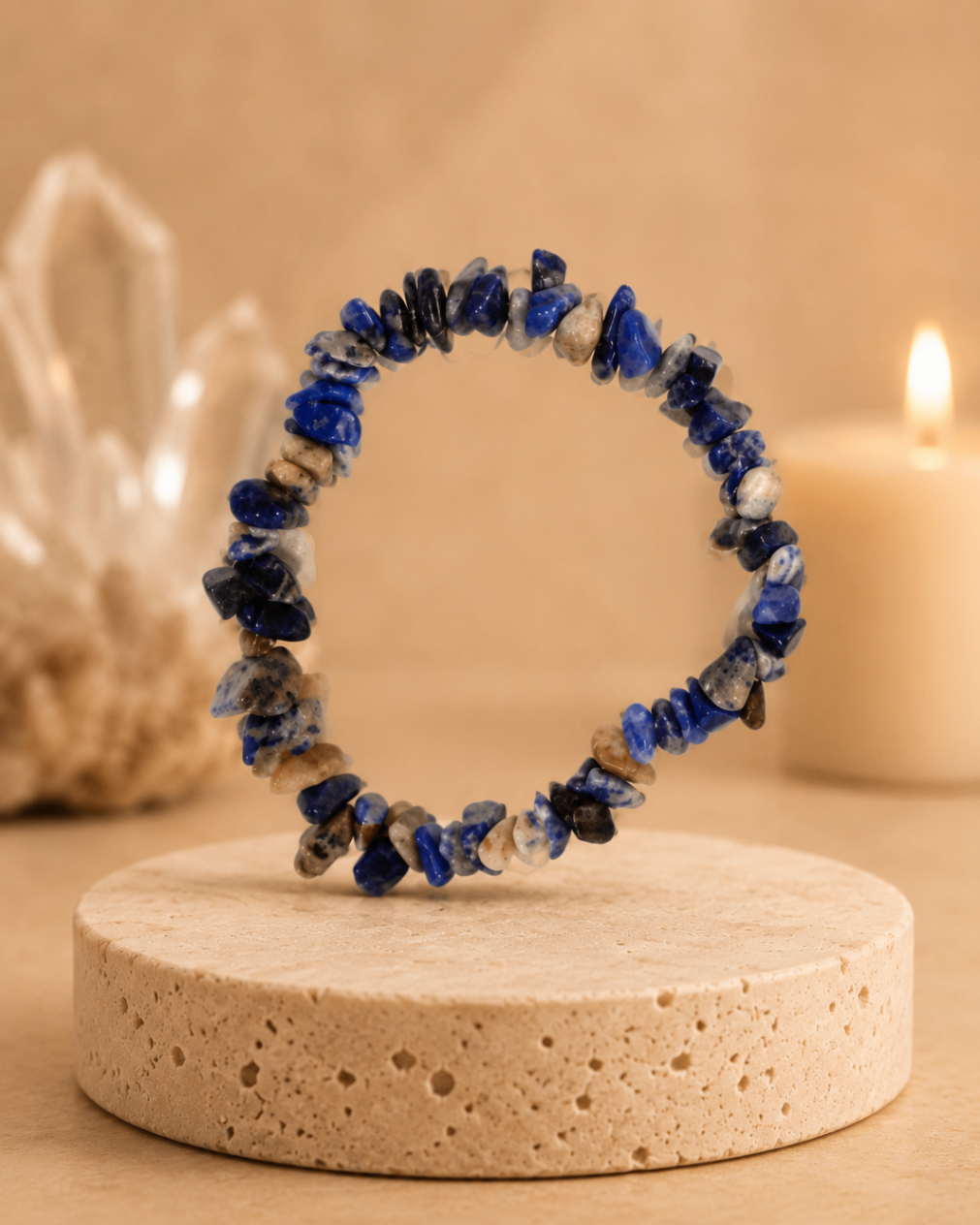 Pulseira Sodalita (Cascalho)