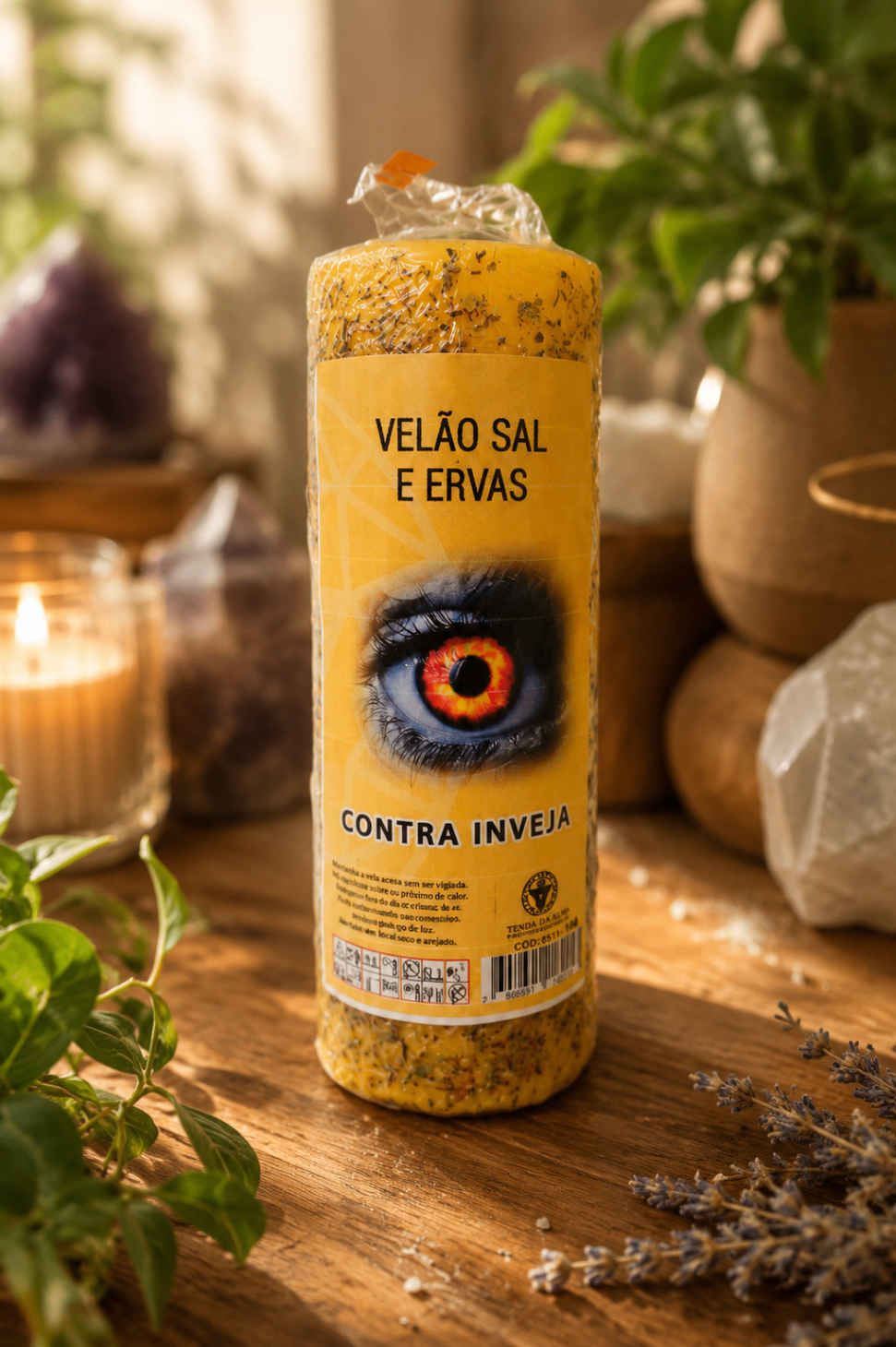 Velão Sal e Ervas Contra Inveja