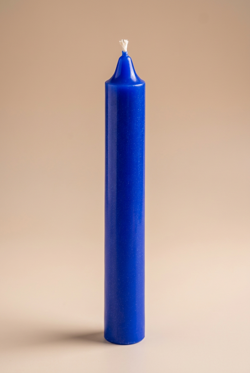 Vela Azul Royal Palito