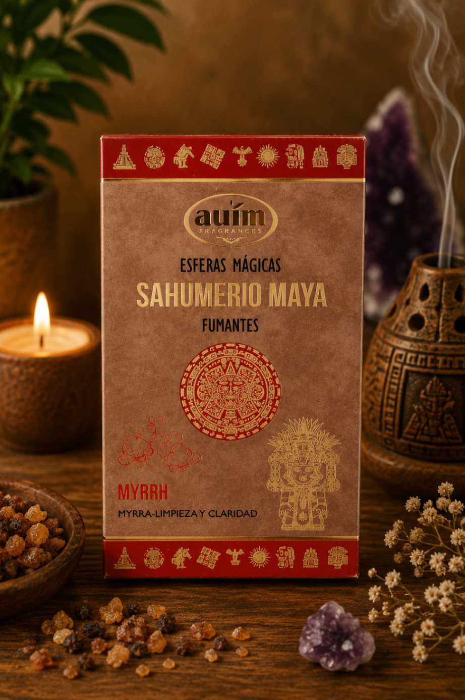 Sahumerio Maya Myrrh