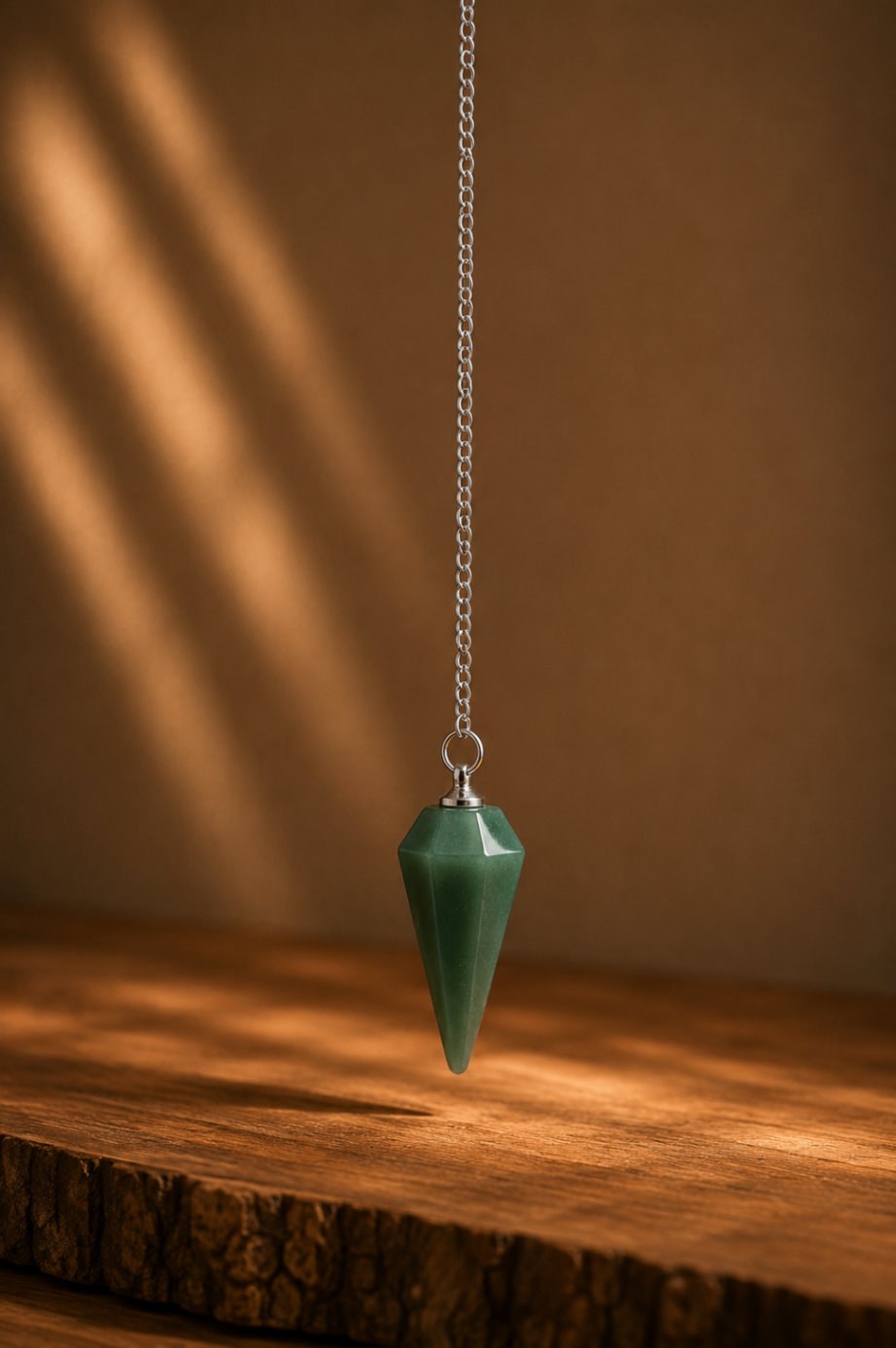 Pêndulo de Aventurina Verde