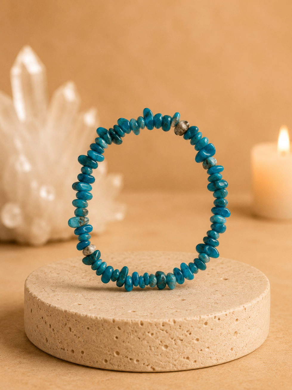 Pulseira Apatita (Cascalho)