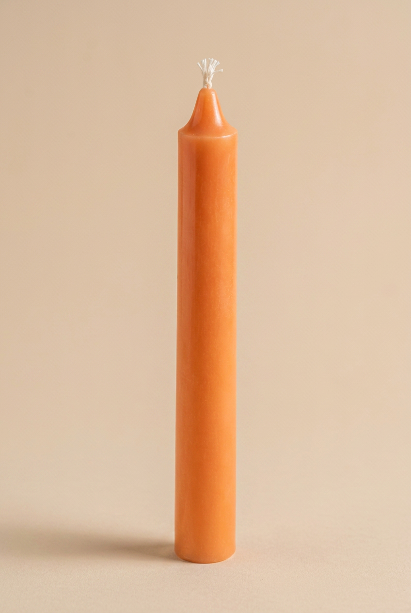 Vela Palito Laranja