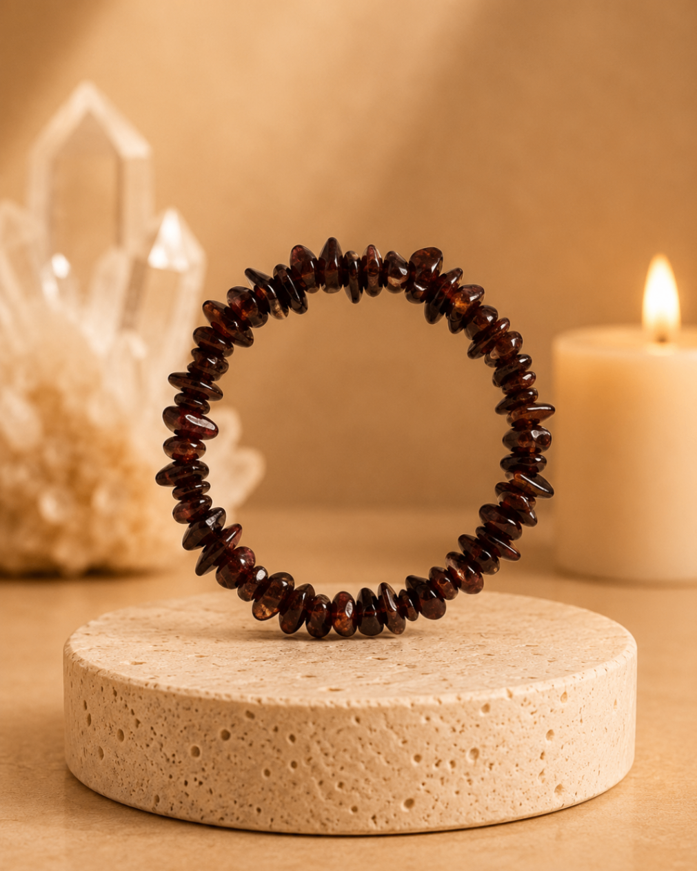 Pulseira Jaspe Mogno (Cascalho)