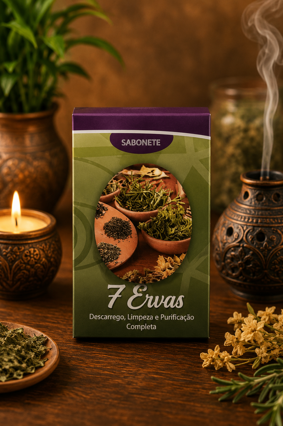 Sabonete 7 Ervas 100g