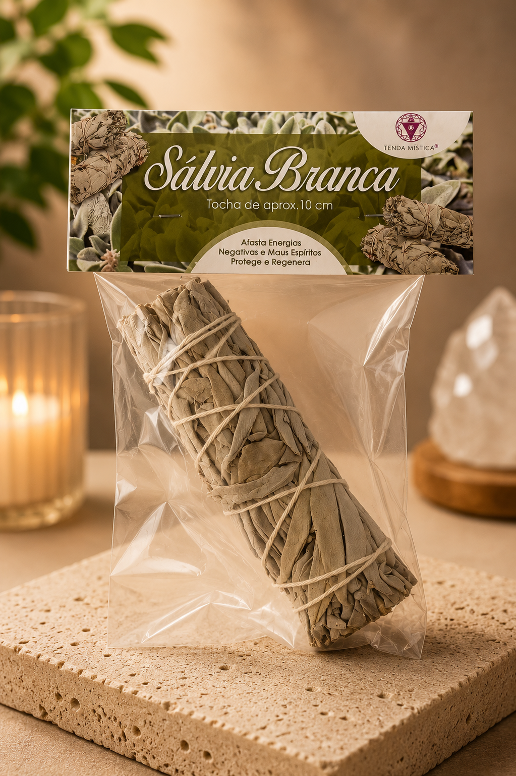 Tocha de Sálvia Branca