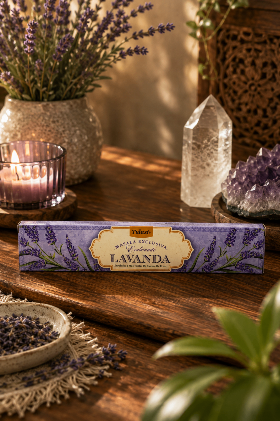 Incenso Tulasi Lavanda