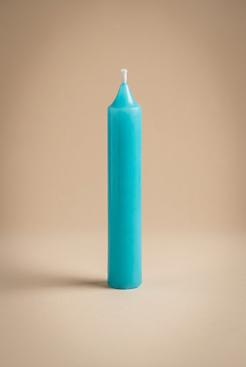 Vela Turquesa Palito