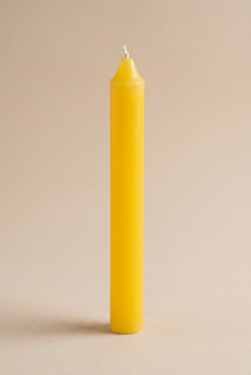 Vela Palito Amarela