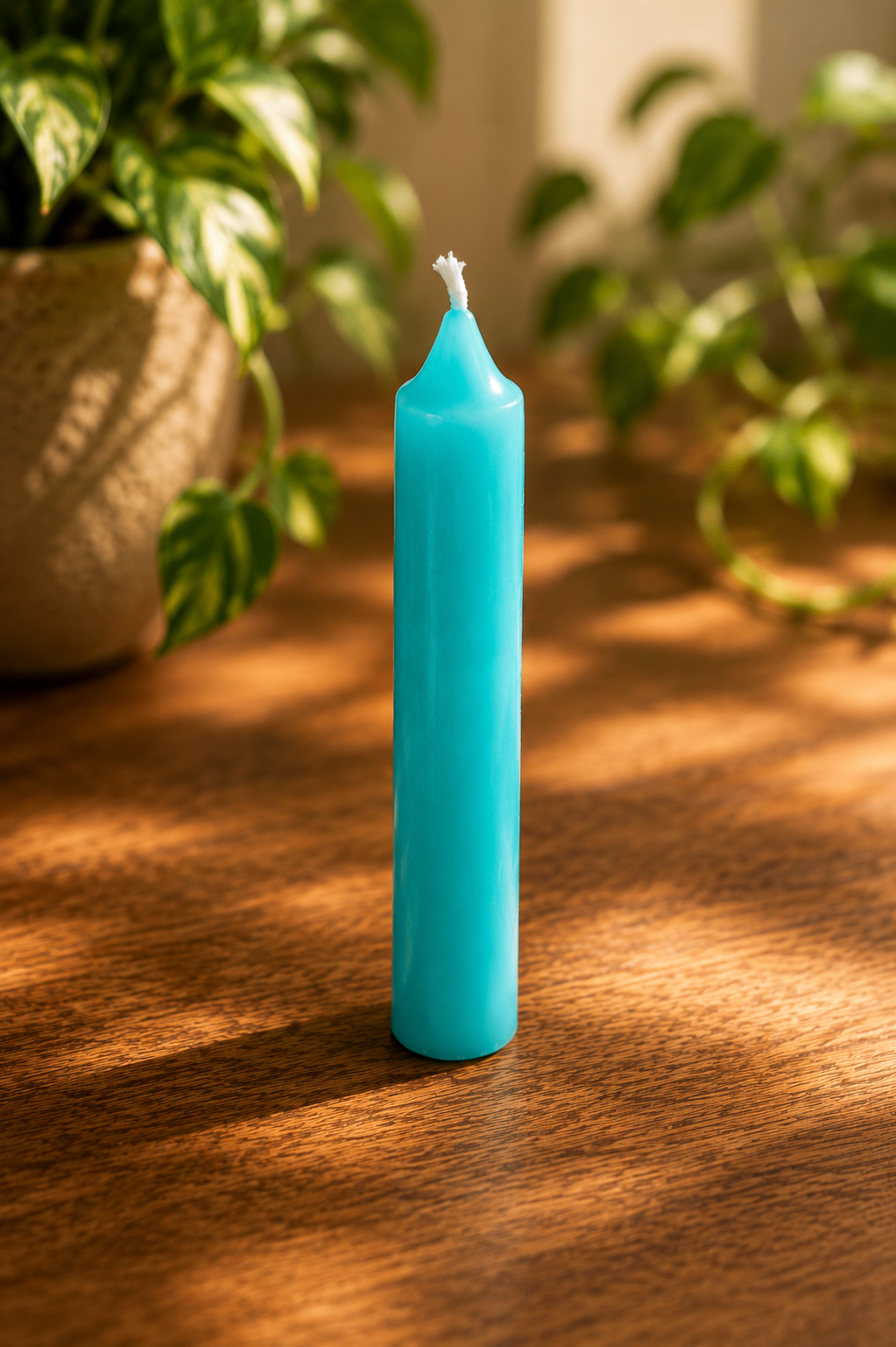 Vela Turquesa Palito