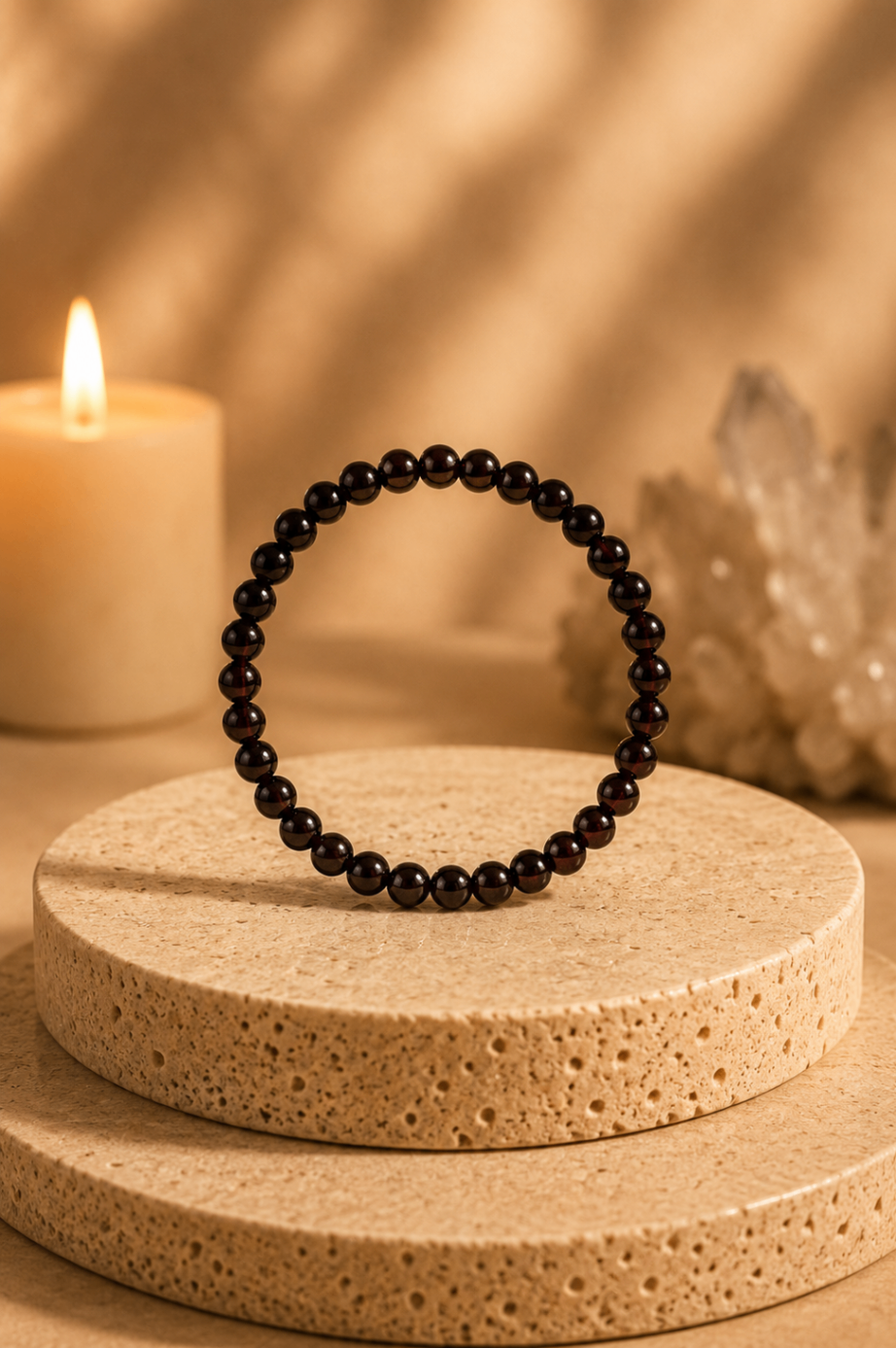 Pulseira Granada (Esferas 6mm)