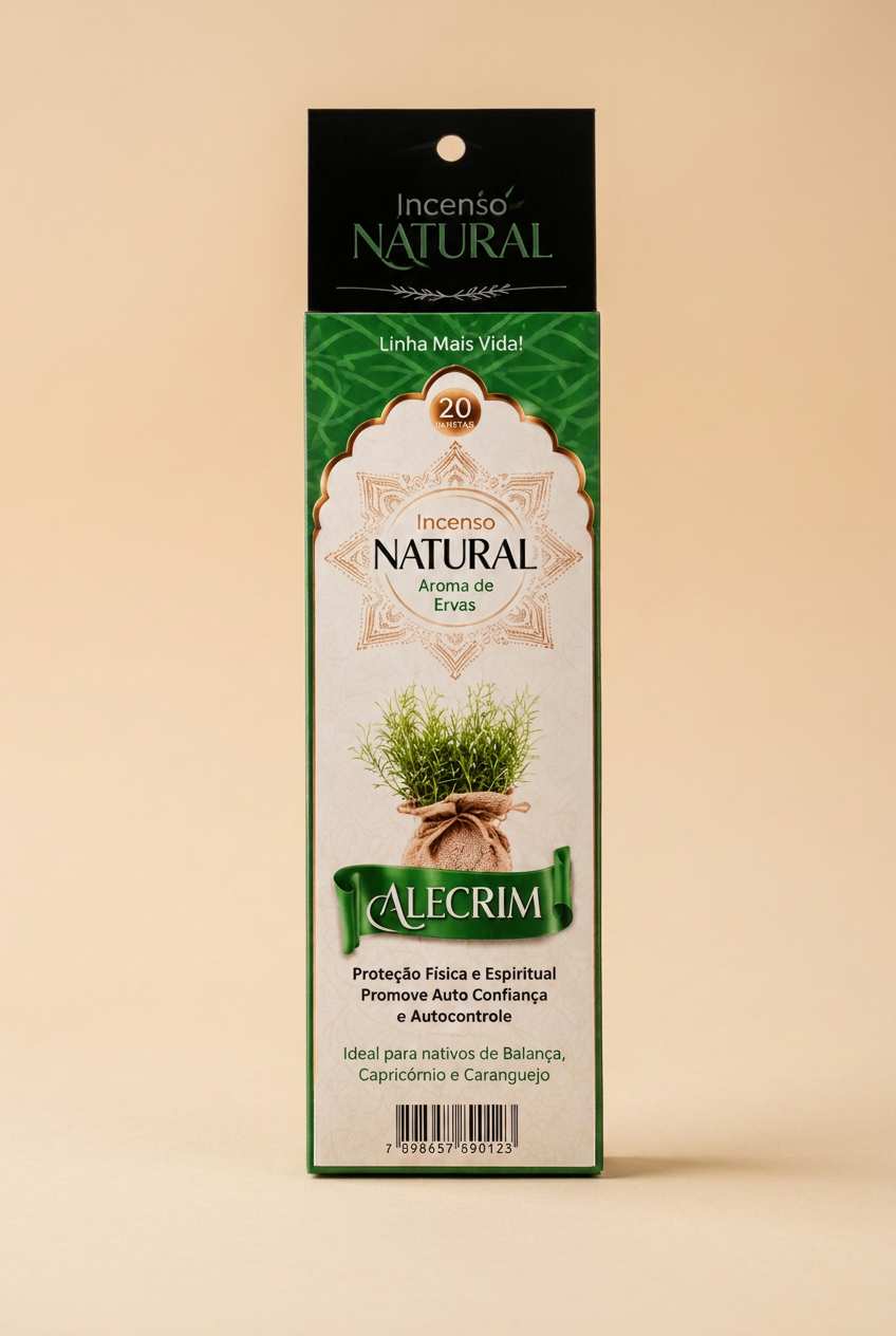Incenso Natural Alecrim